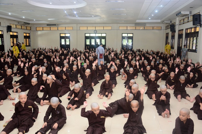 The 2nd Day of Temporary Ordination for Children