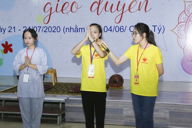 Ngày nhập khóa - Khóa tu mùa hè thiếu nhi chùa Đống Cao