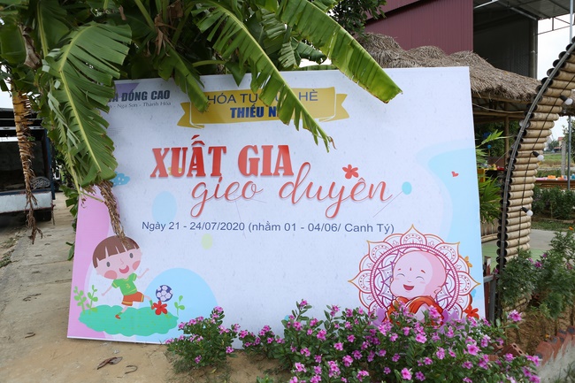 Ngày nhập khóa - Khóa tu mùa hè thiếu nhi chùa Đống Cao