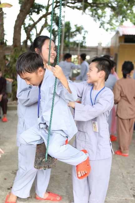 Ngày nhập khóa - Khóa tu mùa hè thiếu nhi chùa Đống Cao