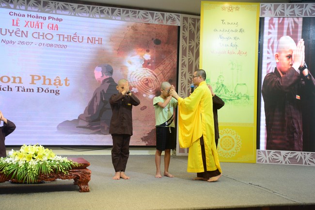 The 3rd Day of Temporary Ordination for Children