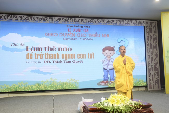 The 3rd Day of Temporary Ordination for Children