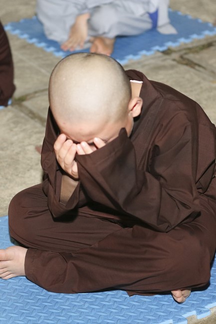 The 4th Day of Summer Retreat for Children in Dong Cao pagoda