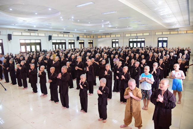 The 4th Day of Temporary Ordination for children