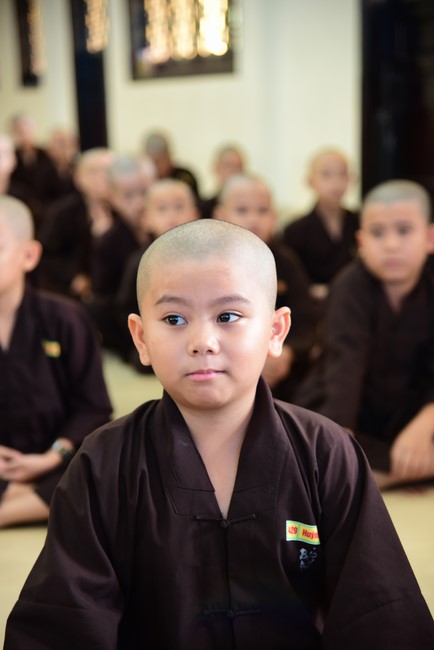 The 4th Day of Temporary Ordination for children