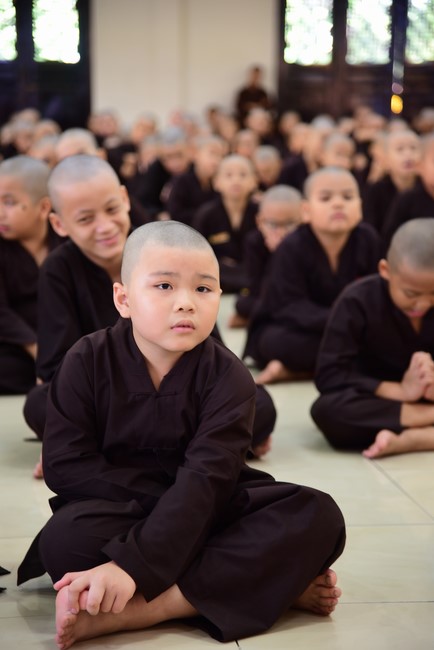 The 4th Day of Temporary Ordination for children