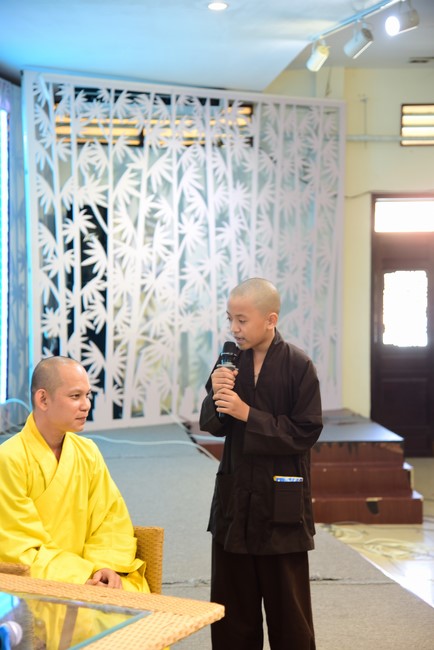 The 4th Day of Temporary Ordination for children