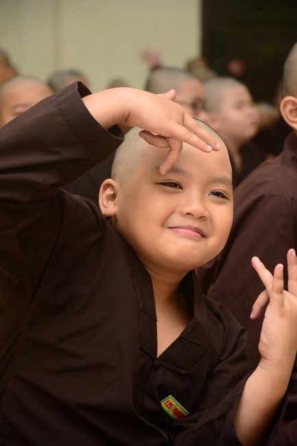 The 4th Day of Temporary Ordination for children