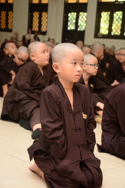 The 4th Day of Temporary Ordination for children