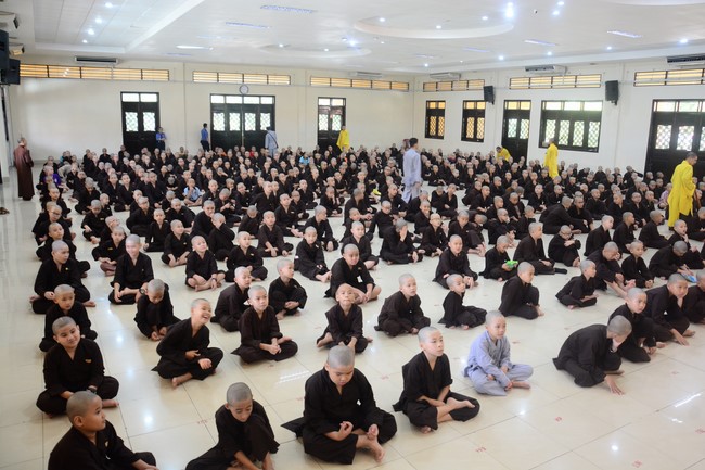 The 4th Day of Temporary Ordination for children