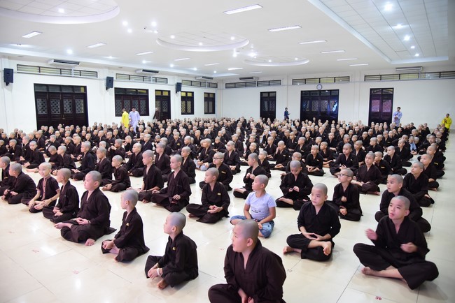 The 4th Day of Temporary Ordination for children