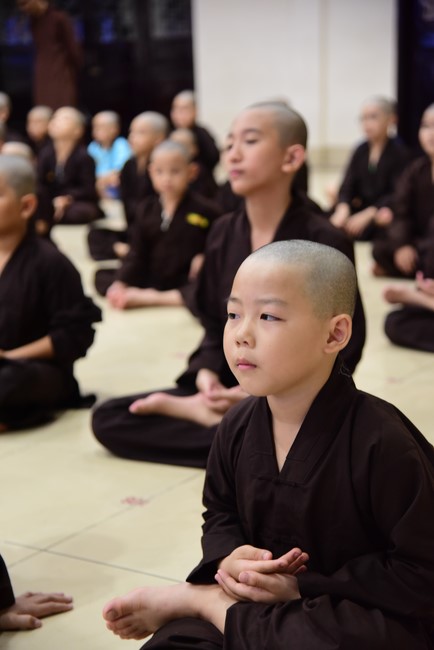 The 4th Day of Temporary Ordination for children