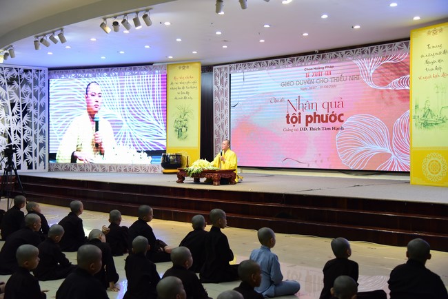 The 4th Day of Temporary Ordination for children