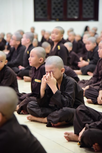 The 4th Day of Temporary Ordination for children