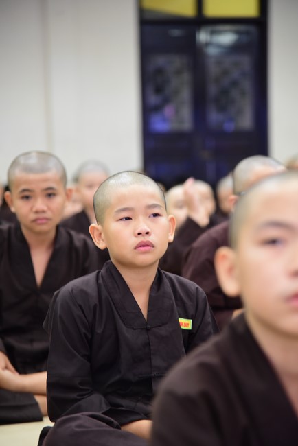 The 4th Day of Temporary Ordination for children