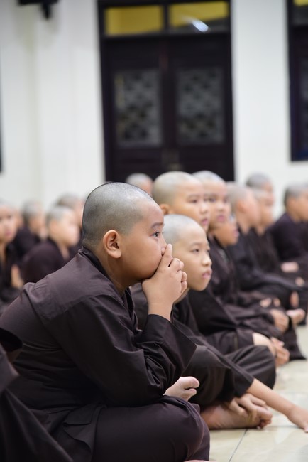 The 4th Day of Temporary Ordination for children