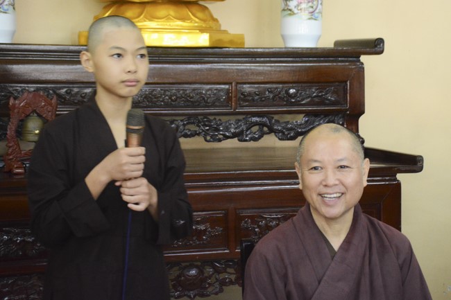 The 4th Day of Temporary Ordination for children