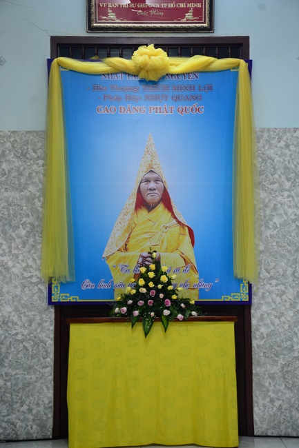 Lễ viếng Trưởng lão Hòa thượng Thích Minh Lợi