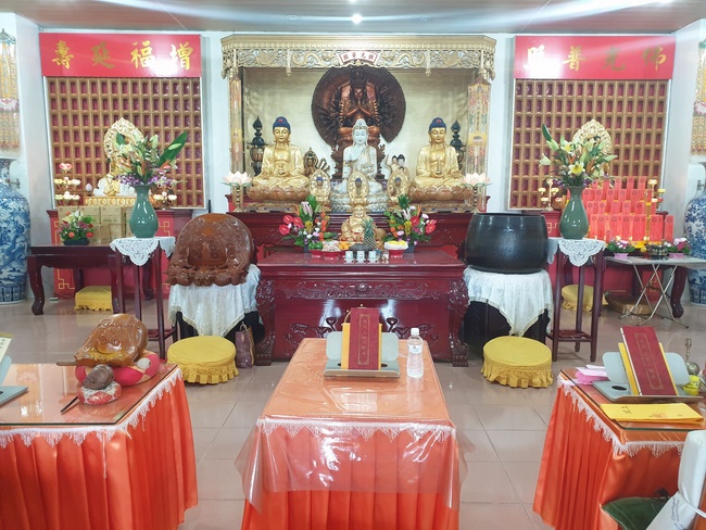 Dharma assembly for chanting in Taiwan