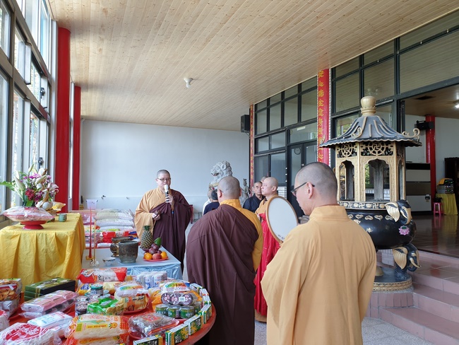 Dharma assembly for chanting in Taiwan