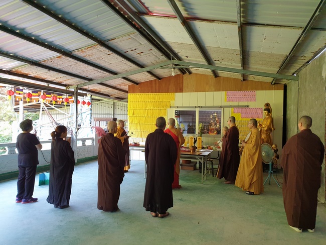 Dharma assembly for chanting in Taiwan