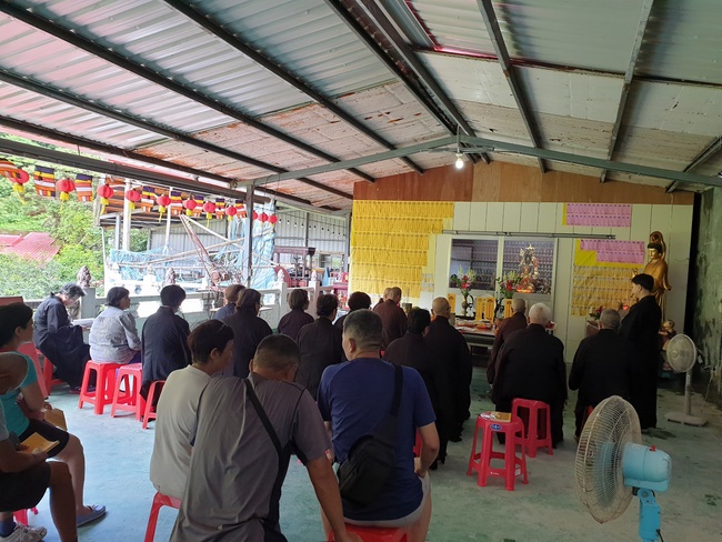 Dharma assembly for chanting in Taiwan