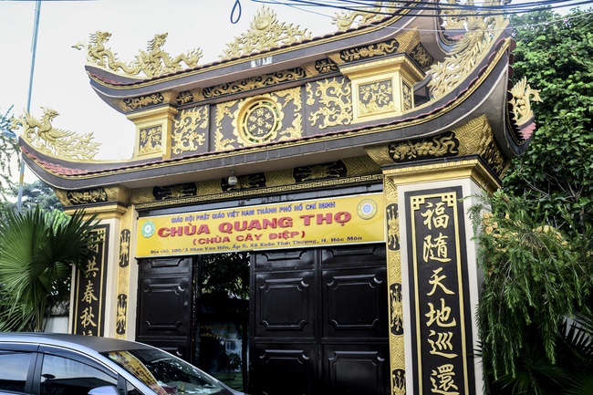 BTS GHPGVN huyện Hóc Môn tổ chức lễ Tự tứ tại chùa Quang Thọ