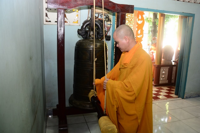 BTS GHPGVN huyện Hóc Môn tổ chức lễ Tự tứ tại chùa Quang Thọ