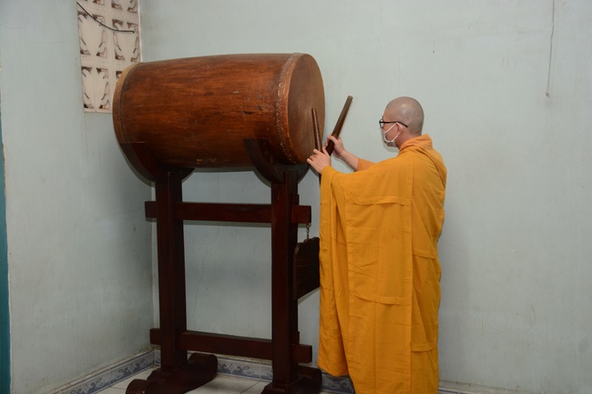 BTS GHPGVN huyện Hóc Môn tổ chức lễ Tự tứ tại chùa Quang Thọ