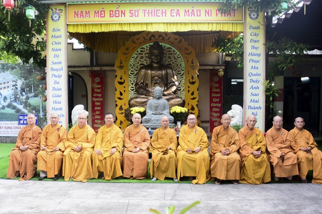 BTS GHPGVN huyện Hóc Môn tổ chức lễ Tự tứ tại chùa Quang Thọ