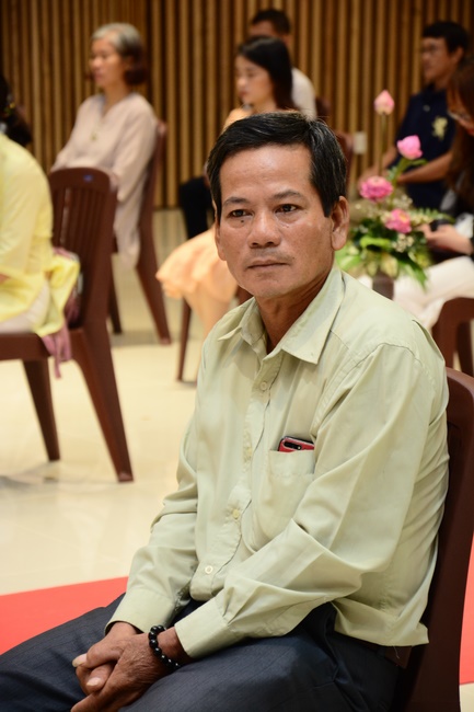 The Wedding Ceremony at the pagoda