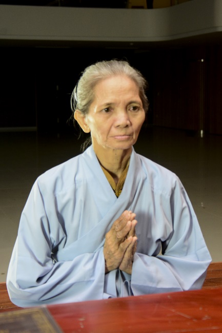 The elderly Buddhist responded to the contest learning Dhammapada sutra.