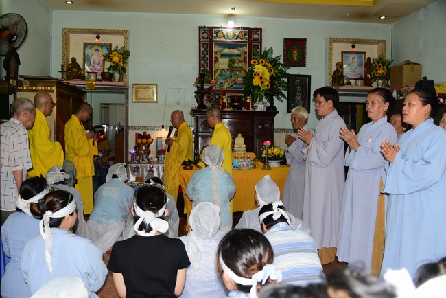 Lễ cúng dường trai Tăng và cầu siêu tại Q.8, Tp. Hồ Chí Minh