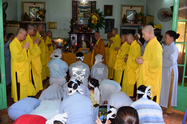 Lễ cúng dường trai Tăng và cầu siêu tại Q.8, Tp. Hồ Chí Minh