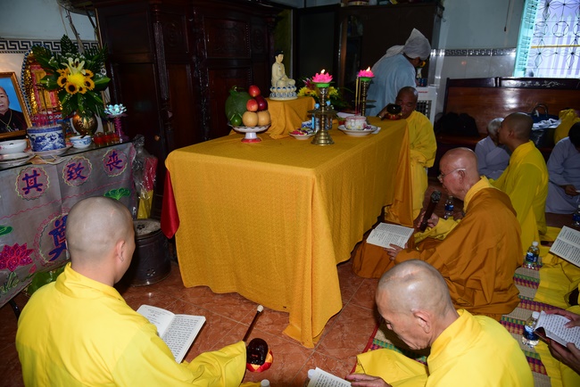 Lễ cúng dường trai Tăng và cầu siêu tại Q.8, Tp. Hồ Chí Minh