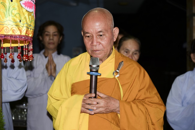 The rite praying for rebirth in Hoc Mon District