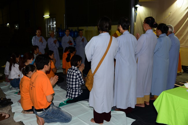 The Rite Praying for Peace at VIKING Company, Hoc Mon.