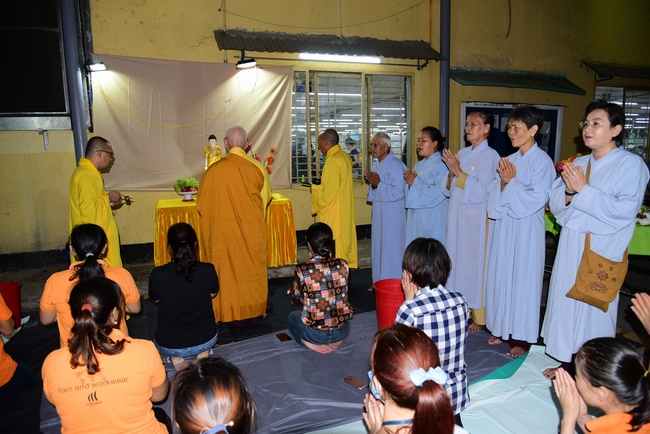 The Rite Praying for Peace at VIKING Company, Hoc Mon.