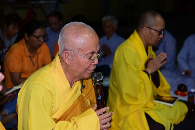 The Rite Praying for Peace at VIKING Company, Hoc Mon.