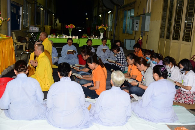 The Rite Praying for Peace at VIKING Company, Hoc Mon.