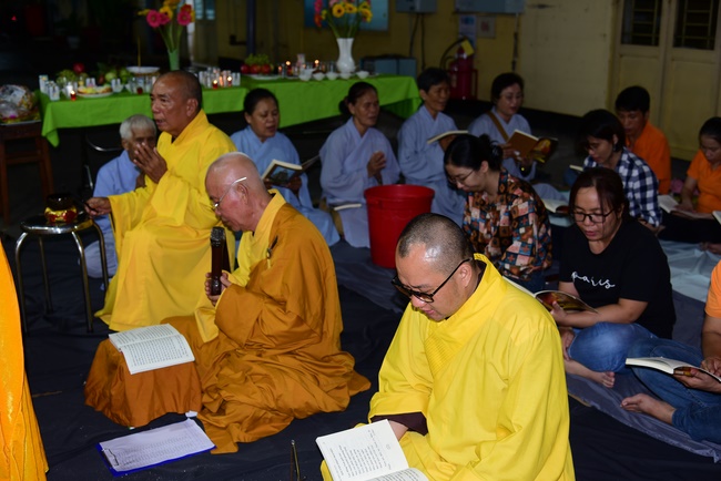 The Rite Praying for Peace at VIKING Company, Hoc Mon.