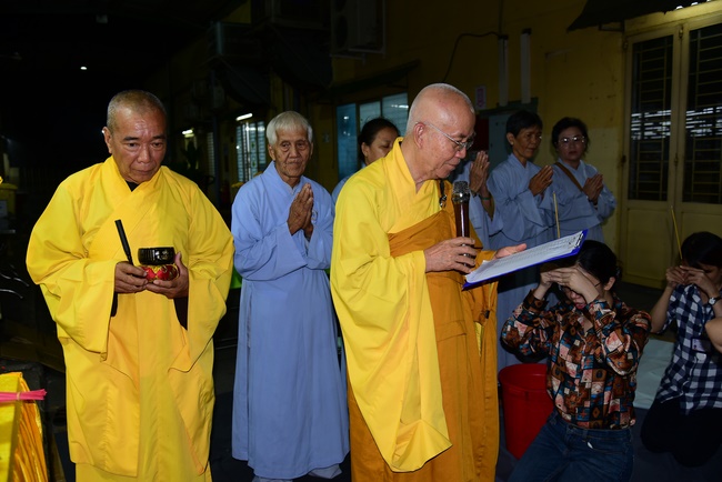 The Rite Praying for Peace at VIKING Company, Hoc Mon.