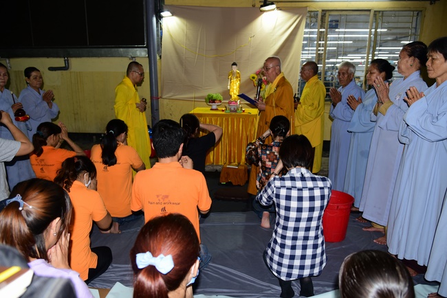 The Rite Praying for Peace at VIKING Company, Hoc Mon.