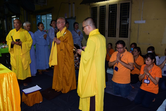 The Rite Praying for Peace at VIKING Company, Hoc Mon.