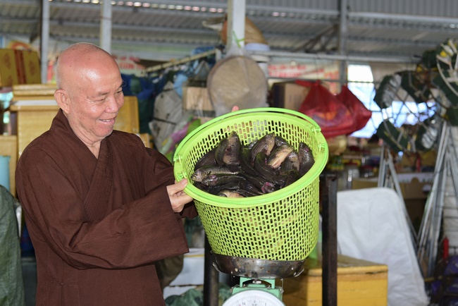 Repentant Ceremony at Minh Chat  ashram in Can Tho