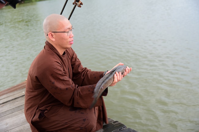 Freeing creatures at Ba Lua port in Cu Chi