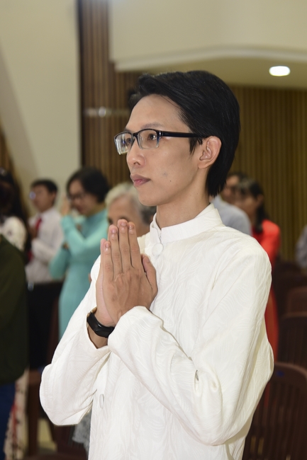 The Wedding Ceremony at the pagoda
