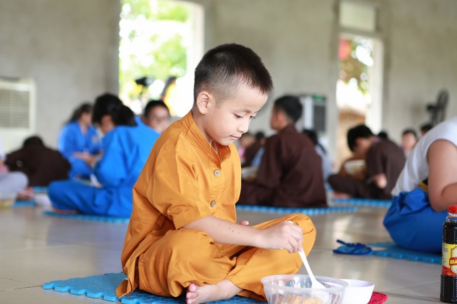 The retreat Sowing seeds lotus at Dong Cao Pagoda