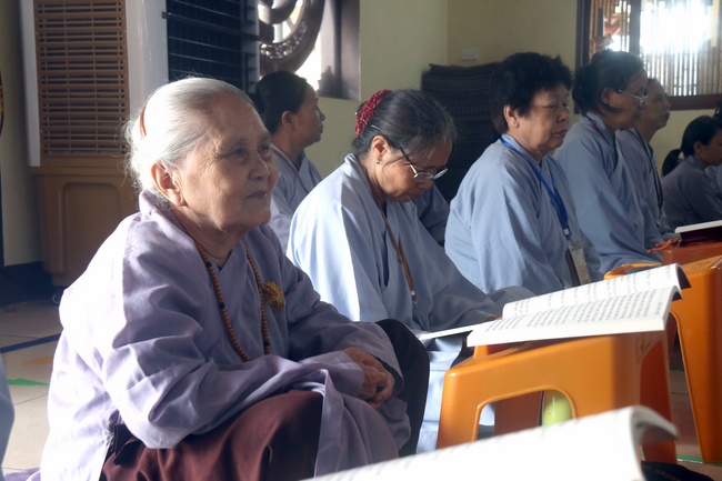 Khóa tu “Sứ Giả Như Lai” chùa Hòa Phúc