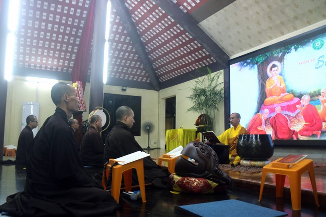 Khóa tu “Sứ Giả Như Lai” chùa Hòa Phúc